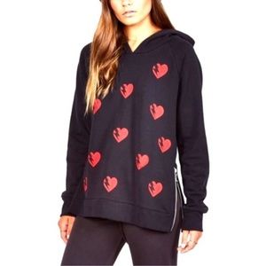 Lauren Moshi Lightning Built Heart Hoodie